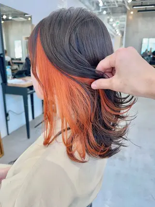 カラー ブリーチダブルカラー 【koide】のヘアスタイル