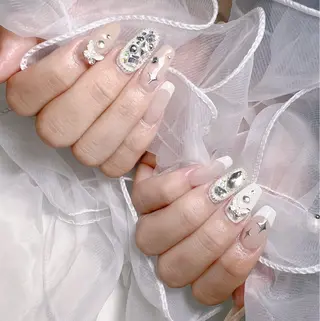 ネイル Bow wow Nail さや🧸のネイルデザイン