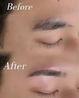 メンズ アイブロウ Natural Eyebrow 清水のマツエク・マツパデザイン