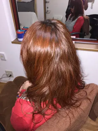 パーマ じょん 。のヘアスタイル