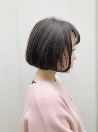 ショート カラー ノグチ ユウキ/ボブのヘアスタイル