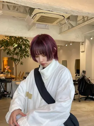 ショート 中村 玲音のヘアスタイル