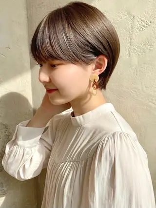 ショート 新宿　ショート・ボブ カットモデル募集のヘアスタイル