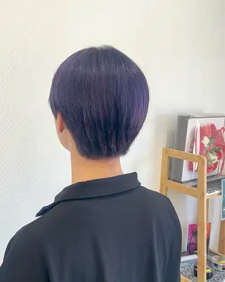 ショート カラー 大竹里旺/belle /インナーカラーのヘアスタイル