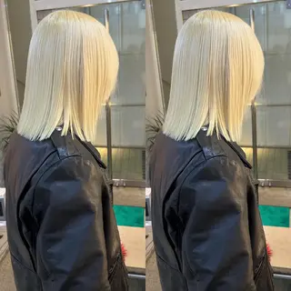 ミディアム カラー yoriダブルカラー 代表すがわらのヘアスタイル