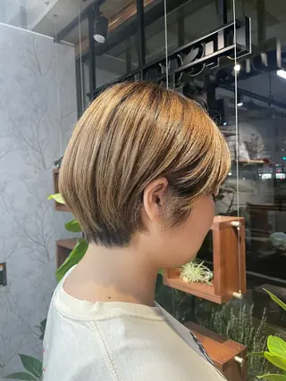 ショート ボブパーマ🧸 /YUNAのヘアスタイル