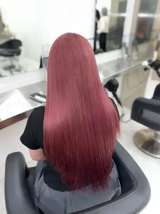 ロング カラー ヘアアレンジ 透明感カラー🎀艶髪 Anju/渋谷🎀のヘアスタイル