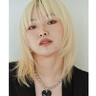 セミロング カラー ✨ブリーチカラー /菜月‪‪✨のヘアスタイル