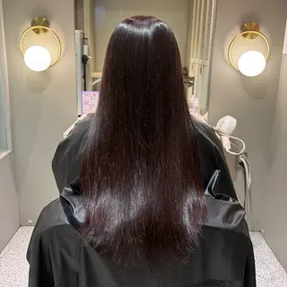 ロング カラー 千葉 優奈のヘアスタイル