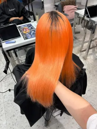 セミロング 透明感カラー/銀座 /Kazukiのヘアスタイル