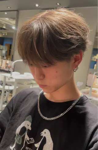 ショート カラー ヘアアレンジ メンズ Lee京橋店／ shomaのヘアスタイル
