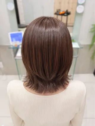 ミディアム カラー 🏵️EARTH/A aya🏵️のヘアスタイル