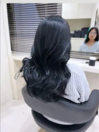 ロング カラー 韓国メンズヘア/ ハイトーン🤍みなとのヘアスタイル