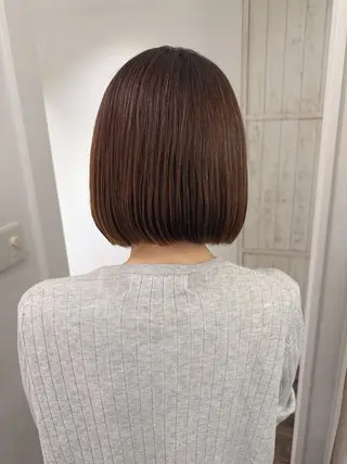 ミディアム カラー ハイライト⭐️上野 高広のヘアスタイル