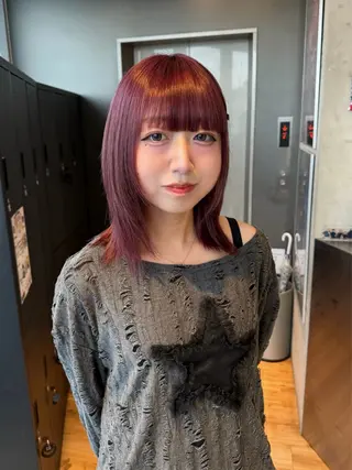 カラー 似合わせカット/ デザインカラー🦄のヘアスタイル