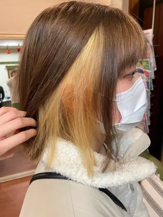 カラー Vyuha ビューハのヘアスタイル