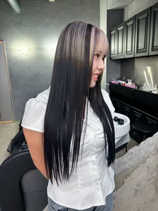 ロング カラー デザインカラー /rioのヘアスタイル