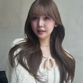ロング 🍀銀座美容師🍀 似合わせ/韓国ヘアのヘアスタイル