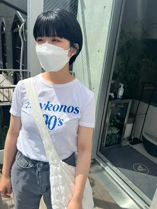ショート カラー sakoda shunkiのヘアスタイル