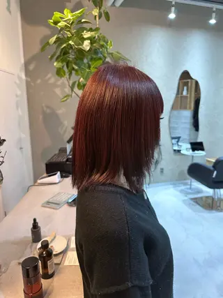 ミディアム Shiro RENのヘアスタイル
