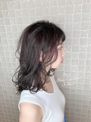ミディアム カラー ヘアアレンジ UNIX N.horiiのその他イメージ