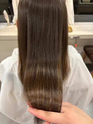 ロング 中俣 志歩のヘアスタイル