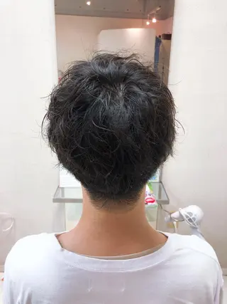 パーマ 阿部 美咲のヘアスタイル