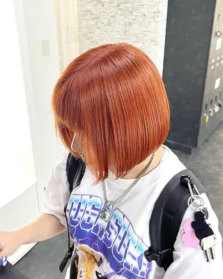 ショート カラー ゲーマー美容師 KENTOのヘアスタイル