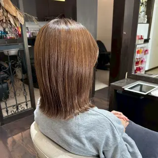 ミディアム 近藤 優羽のヘアスタイル