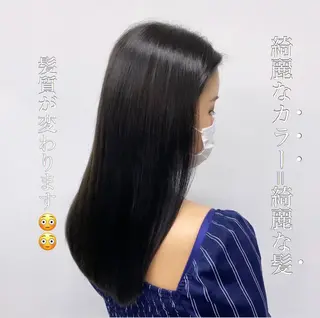 セミロング カラー メンズパーマ特化 TAIGAのヘアスタイル