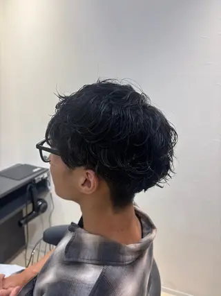 パーマ 🫧いお/透明感艶 カラー/縮毛矯正🫧のヘアスタイル