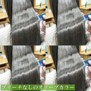 ミディアム カラー navile原宿 yumaのヘアスタイル