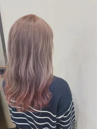 ロング カラー 優子/ 似合わせカットカラーのヘアスタイル