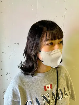 ミディアム カラー カラースペシャリスト しょう🧑🏼🎨のヘアスタイル