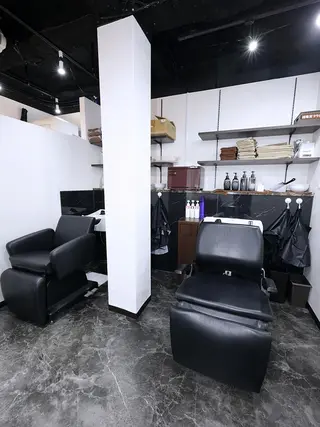 ミディアム カラー 白髪染め専門店 Recolorなおこのヘアスタイル
