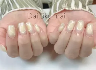 ショート Daifuku nailsのネイルデザイン