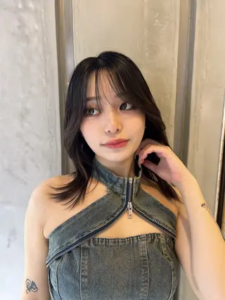 ミディアム カラー 💎透明感カラー特化 💎TAISEIのヘアスタイル