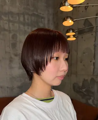 ショート 澁谷 咲映のヘアスタイル