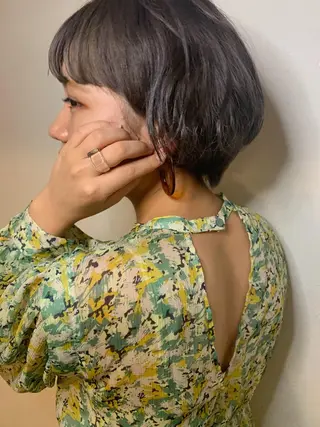 ショート カラー m ā l o.🌷 サカモトマイコのヘアスタイル
