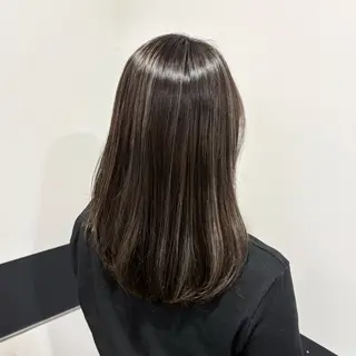 セミロング ボブ/外国人風カラー 🩵mikiのヘアスタイル
