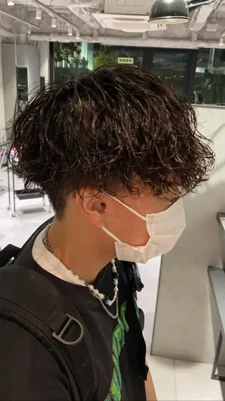ショート パーマ 🔱メンズパーマ特化 🔱山下和輝のヘアスタイル