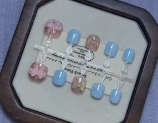 ネイル H3 Nail Tsuki🦋💙のネイルデザイン