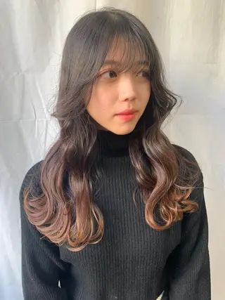 ロング ヘアアレンジ 髙塚碧🇰🇷 韓国ヘア🎗️のヘアスタイル