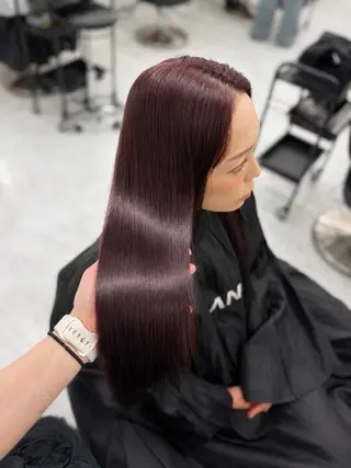 カラー 透明感カラー🎀艶髪 Anju/渋谷🎀のヘアスタイル