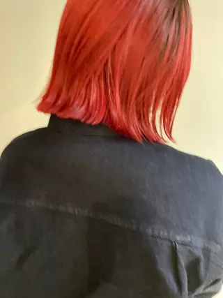 カラー かがやしづ ⭐️カラーモデルのヘアスタイル