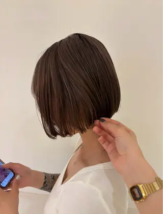 ショート 大石美歩/静岡 美容院🐈⬛🎀のヘアスタイル