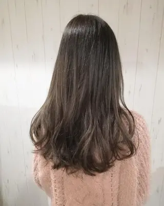 ロング カラー 西川 敏夫のヘアスタイル