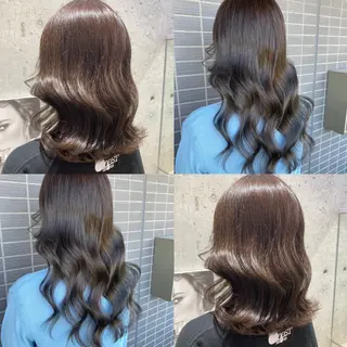 カラー ヘアアレンジ 平原 ミレイのヘアスタイル