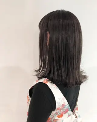 ミディアム カラー 🍊新宿南口🍊 ERINAのヘアスタイル
