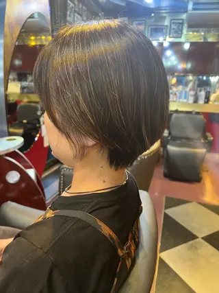 ショート 横浜カットパーマ 特殊/ 平林侑馬のヘアスタイル